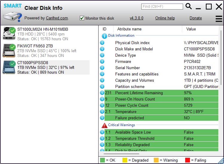 Clear Disk Info 3.1.0.0 Cleardiskinfo_ui