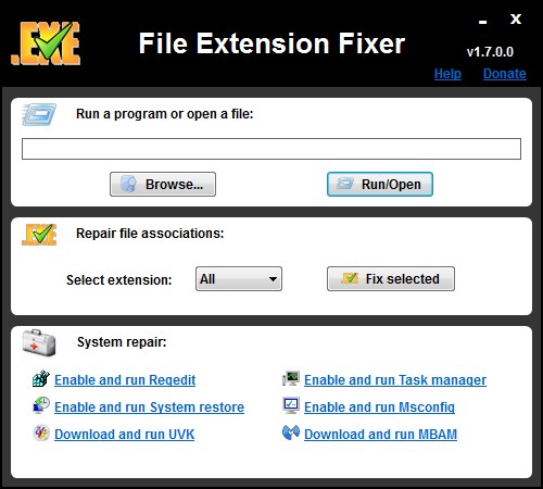 File Extension Fixer 2.3.1.0 免安裝